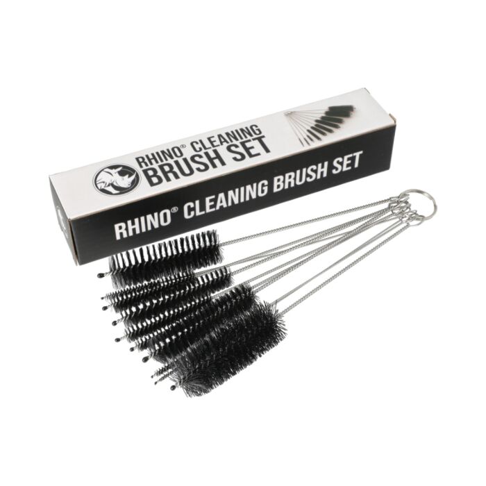 Rhino steam-wand & milk-frother brush set, 1 set